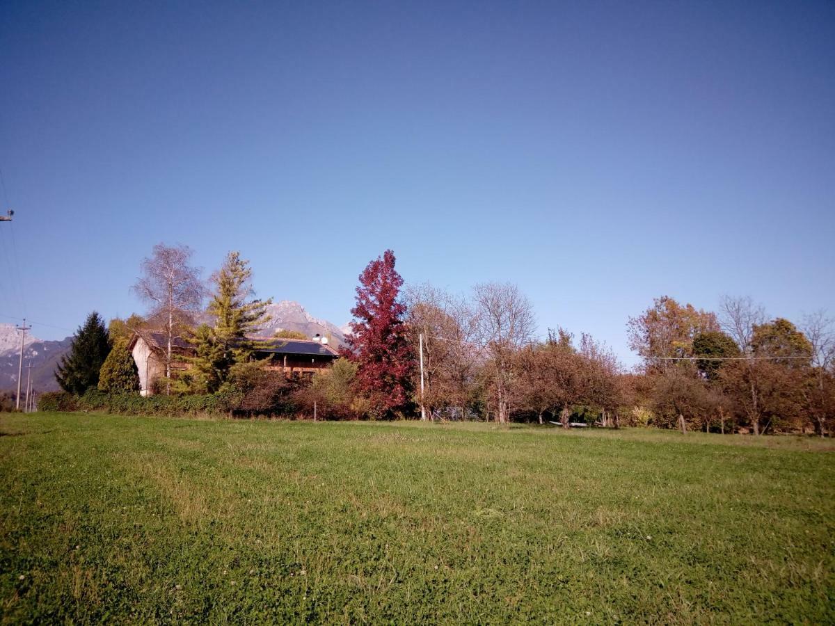 Bioagriturismo Vegan Campo Di Cielo Cesiomaggiore エクステリア 写真