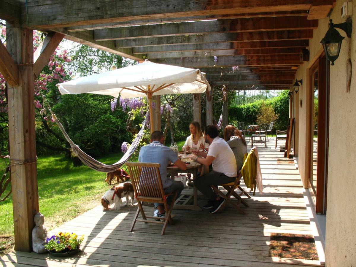 Bioagriturismo Vegan Campo Di Cielo Cesiomaggiore エクステリア 写真